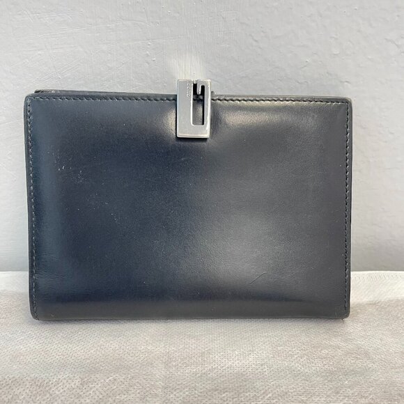 GUCCI Vintage Black Leather Notebook Cover - Preowned - Picture 3 of 10